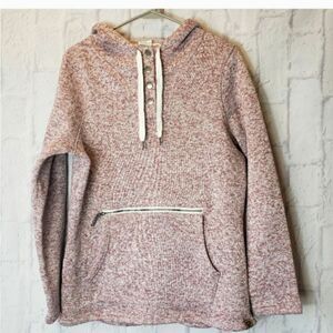 LIFE INTEGRITY EARTH Quarter-Snap Hoodie Pullover Large